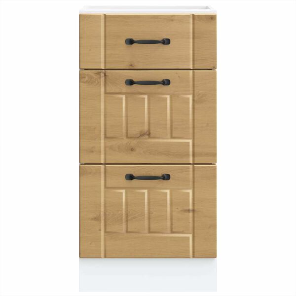 vidaXL ντουλάπι βάσης κουζίνας Lucca Δρυς τεχνίτης κατασκευασμένο ξύλο