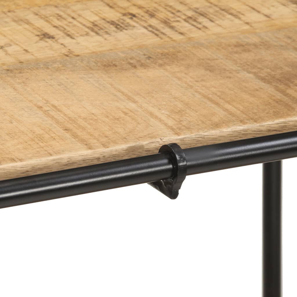 vidaXL Τραπέζι Κονσόλα 110x42x76 εκ. από Μασίφ Ξύλο Μάνγκο