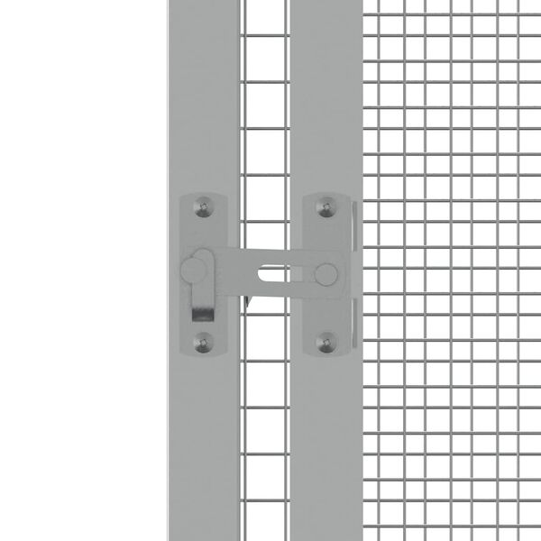 vidaXL Κλουβί Πουλιών Ανθρακί 302,5x324,5x211,5 εκ Γαλβανισμένο Χάλυβα