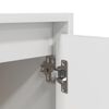 vidaXL Κομοδίνο Επιτοίχιο Λευκά 38x34x40 εκ.