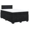 vidaXL &Kappa;&rho;&epsilon;&beta;ά&tau;&iota; Boxspring &mu;&epsilon; &Sigma;&tau;&rho;ώ&mu;&alpha; &Mu;&alpha;ύ&rho;&omicron; 120 x 200 &epsilon;&kappa;. &Beta;&epsilon;&lambda;&omicron;ύ&delta;&iota;&nu;&omicron;