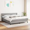 vidaXL &Kappa;&rho;&epsilon;&beta;ά&tau;&iota; Boxspring &mu;&epsilon; &Sigma;&tau;&rho;ώ&mu;&alpha; &Alpha;&nu;&omicron;&iota;&chi;&tau;ό &Gamma;&kappa;&rho;&iota; 180x200 &epsilon;&kappa;. &Upsilon;&phi;&alpha;&sigma;&mu;ά&tau;&iota;&nu;&omicron;