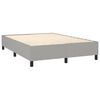 vidaXL &Kappa;&rho;&epsilon;&beta;ά&tau;&iota; Boxspring &mu;&epsilon; &Sigma;&tau;&rho;ώ&mu;&alpha; &Alpha;&nu;&omicron;&iota;&chi;&tau;ό &Gamma;&kappa;&rho;&iota; 140x190 &epsilon;&kappa;. &Upsilon;&phi;&alpha;&sigma;&mu;ά&tau;&iota;&nu;&omicron;