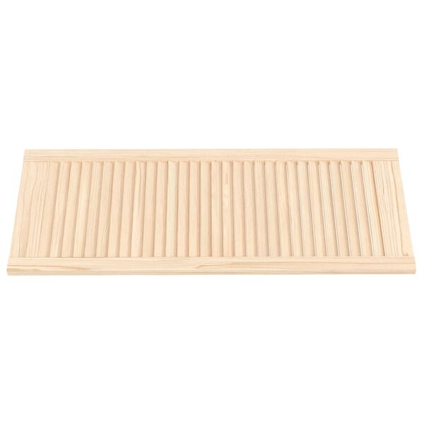 vidaXL Πορτάκια με Περσίδες 4 Τεμ. 99,3x39,4 εκ. από Μασίφ Ξύλο Πεύκου