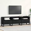 vidaXL Ντουλάπι TV Μαύρη δρυς 150 x 30 x 44.5 εκ. Επεξεργασμένο ξύλο