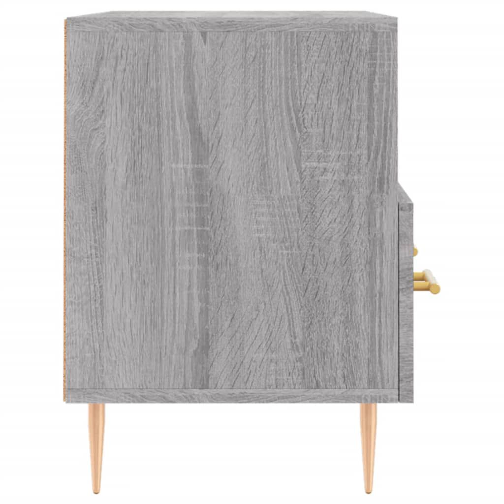 vidaXL Έπιπλο Τηλεόρασης Γκρι Sonoma 80x36x50 εκ. από Επεξεργ. Ξύλο