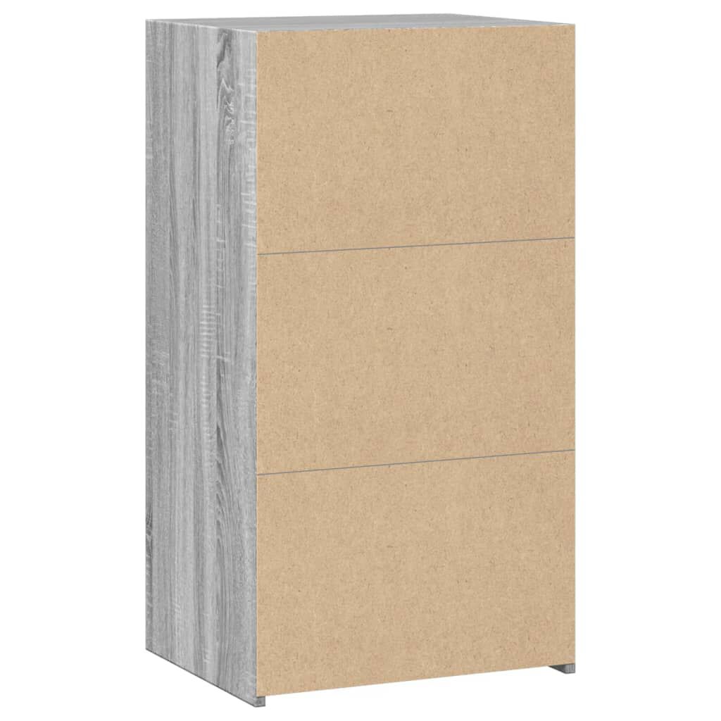 vidaXL Ντουλάπι Γκρι Sonoma 50x41x93 εκ. από Επεξεργ. Ξύλο