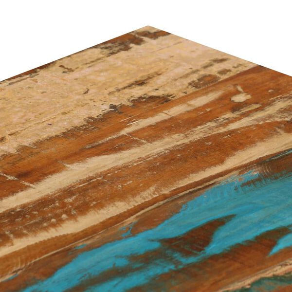 vidaXL Τραπεζάκι Σαλονιού 100 x 50 x 35 εκ. Ανακυκλωμένο Ξύλο/Ατσάλι