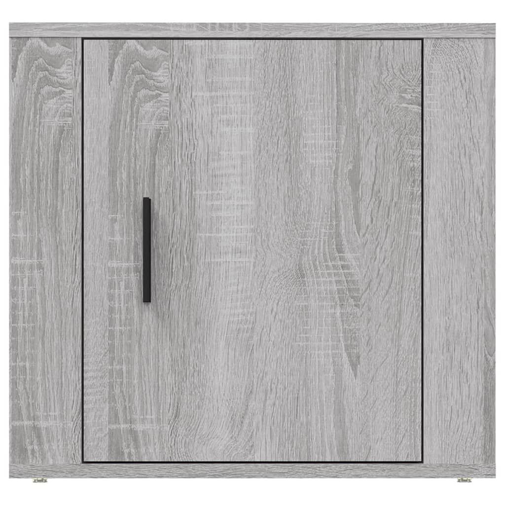 vidaXL Κομοδίνο Γκρι Sonoma 50x39x47 εκ.