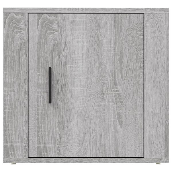 vidaXL Κομοδίνο Γκρι Sonoma 50x39x47 εκ.