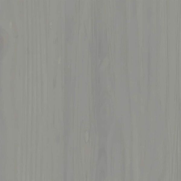 vidaXL Ντουλάπα VIGO Γκρι 90 x 55 x 170 εκ. από Μασίφ Ξύλο Πεύκου
