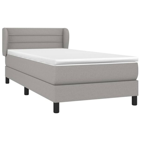 vidaXL &Kappa;&rho;&epsilon;&beta;ά&tau;&iota; Boxspring &mu;&epsilon; &Sigma;&tau;&rho;ώ&mu;&alpha; &Alpha;&nu;&omicron;&iota;&chi;&tau;ό &Gamma;&kappa;&rho;&iota; 80x200 &epsilon;&kappa;. &Upsilon;&phi;&alpha;&sigma;&mu;ά&tau;&iota;&nu;&omicron;