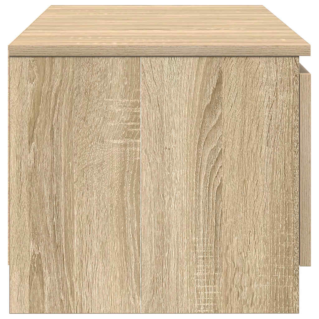 vidaXL Έπιπλο Τηλεόρασης Sonoma Δρυς 140x40x35,5 εκ. από Επεξ. Ξύλο