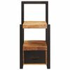 vidaXL Βάση Ρούχων με συρτάρι Καφέ 40 x 40 x 90 cm Μασίφ ξύλο μάνγκο