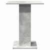vidaXL Τραπέζι Bistro Γκρι Σκυροδέματος 60 x 60 x 75 εκ. Επεξ. Ξύλο