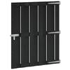 vidaXL &Pi;ύ&lambda;&eta; &Kappa;ή&pi;&omicron;&upsilon; 100 x 112 cm WPC &kappa;&alpha;&iota; &Alpha;&lambda;&omicron;&upsilon;&mu;ί&nu;&iota;&omicron; &Mu;&alpha;ύ&rho;&omicron;