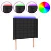 vidaXL &Kappa;&epsilon;&phi;&alpha;&lambda;ά&rho;&iota; &Kappa;&rho;&epsilon;&beta;&alpha;&tau;&iota;&omicron;ύ LED &Mu;&alpha;ύ&rho;&omicron; 93x16x118/128&epsilon;&kappa;. &Sigma;&upsilon;&nu;&theta;&epsilon;&tau;. &Delta;έ&rho;&mu;&alpha;