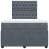vidaXL &Kappa;&rho;&epsilon;&beta;ά&tau;&iota; Boxspring &mu;&epsilon; &Sigma;&tau;&rho;ώ&mu;&alpha; &Sigma;&kappa;&omicron;ύ&rho;&omicron; &Gamma;&kappa;&rho;&iota; 120x200 &epsilon;&kappa;. &Beta;&epsilon;&lambda;&omicron;ύ&delta;&iota;&nu;&omicron;