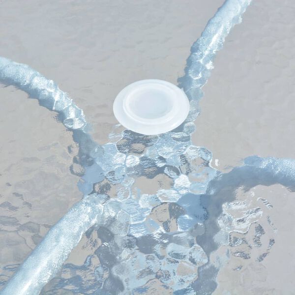 vidaXL &Tau;&rho;&alpha;&pi;έ&zeta;&iota; Bistro &Gamma;&kappa;&rho;&iota; 80 x 71 &epsilon;&kappa;. &Alpha;&tau;&sigma;ά&lambda;&iota;&nu;&omicron;