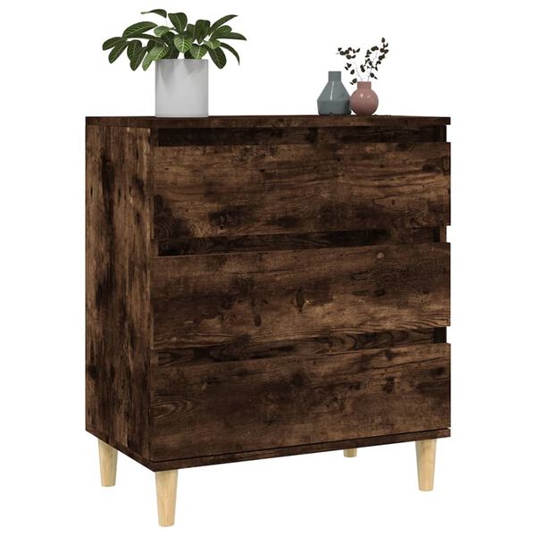 vidaXL Ντουλάπι Καπνιστή Δρυς 60x35x70 εκ. από Επεξεργασμένο Ξύλο