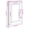 &Pi;&alpha;&rho;ά&theta;&upsilon;&rho;&omicron; &Kappa;ά&tau;&omega; &Sigma;&tau;&rho;ώ&mu;&alpha;&tau;&omicron;&sigmaf; RISOR &Alpha;&nu;&theta;&rho;&alpha;&kappa;ί 50 x 75 cm PVC &kappa;&alpha;&iota; &Gamma;&upsilon;&alpha;&lambda;ί