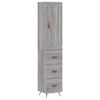 vidaXL &Mu;&pi;&omicron;&upsilon;&phi;έ&sigmaf; Sonoma &Gamma;&kappa;&rho;&iota; 34,5 x 34 x 180 &epsilon;&kappa;. &alpha;&pi;ό &Epsilon;&pi;&epsilon;&xi;&epsilon;&rho;&gamma;&alpha;&sigma;&mu;έ&nu;&omicron; &Xi;ύ&lambda;&omicron;