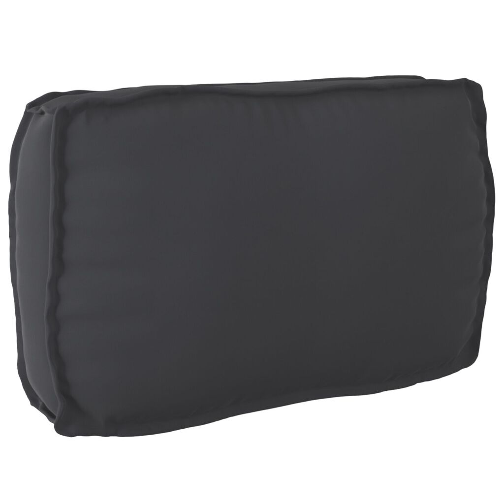 vidaXL Μαξιλάρι Παλέτας για Πλάτη Μαύρο 70x40x12 cm Oxford Fabric