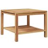 vidaXL &Tau;&rho;&alpha;&pi;&epsilon;&zeta;ά&kappa;&iota; &sigma;&alpha;&lambda;&omicron;&nu;&iota;&omicron;ύ &mu;&epsilon; &rho;ά&phi;&iota; &Kappa;&alpha;&phi;έ 60 x 60 x 45 cm &Sigma;&tau;&epsilon;&rho;&epsilon;ό &Xi;ύ&lambda;&omicron; &Tau;ί&kappa;