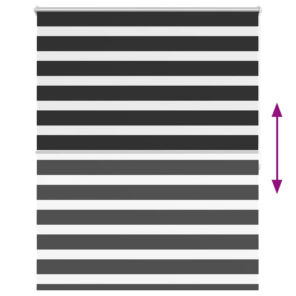 Σύστημα Σκίασης Ρόλερ Zebra Μαύρο 140 x 175 εκ.
