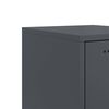 vidaXL Ντουλάπι Ανθρακί 36x39x107 εκ. από Ατσάλι