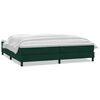 vidaXL Box Spring &kappa;&rho;&epsilon;&beta;ά&tau;&iota; &mu;&epsilon; &sigma;&tau;&rho;ώ&mu;&alpha; &sigma;&kappa;&omicron;ύ&rho;&omicron; &pi;&rho;ά&sigma;&iota;&nu;&omicron; 180x220cm &Beta;&epsilon;&lambda;&omicron;ύ&delta;&iota;&nu;&omicron;