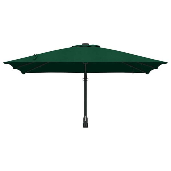 vidaXL Ομπρέλα Κήπου Πράσινο 248.5 x 247.5 x 160 εκ. ύφασμα
