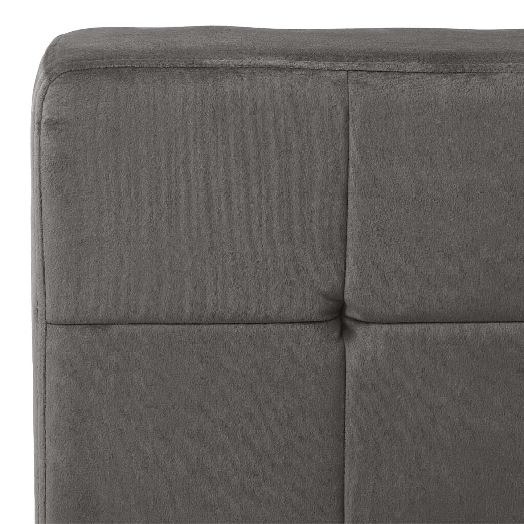 vidaXL Καρέκλα Relax Σκούρο Γκρι 65 x 79 x 87 εκ. Βελούδινη