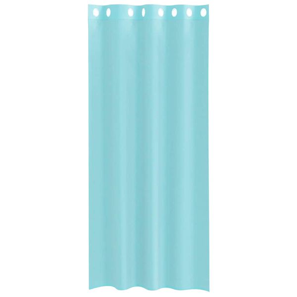 vidaXL Voile &kappa;&omicron;&upsilon;&rho;&tau;ί&nu;&epsilon;&sigmaf; &mu;&epsilon; &rho;&omicron;&delta;έ&lambda;&epsilon;&sigmaf; 2 &tau;&epsilon;&mu;ά&chi;&iota;&alpha; &Tau;&iota;&rho;&kappa;&omicron;&upsilon;ά&zeta;