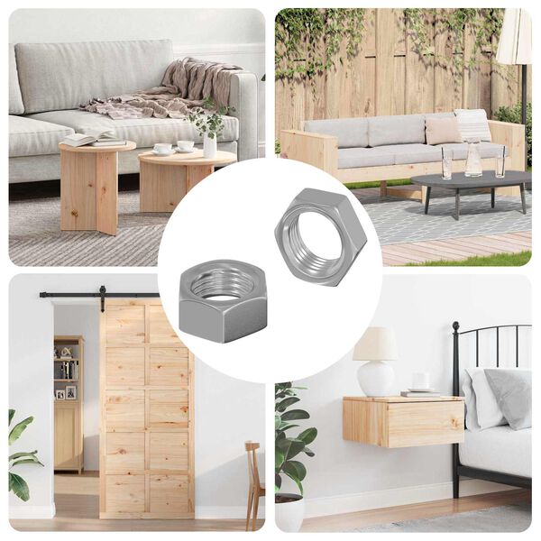 vidaXL &Epsilon;&xi;ά&gamma;&omega;&nu;&alpha; &Pi;&alpha;&xi;&iota;&mu;ά&delta;&iota;&alpha; 2 pcs &Alpha;&sigma;&eta;&mu;ί M6 &Alpha;&tau;&sigma;ά&lambda;&iota;