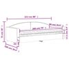 vidaXL Καναπές Κρεβάτι με Στρώμα Taupe 90 x 200 εκ. Υφασμάτινο