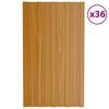 vidaXL &Pi;ά&nu;&epsilon;&lambda; &omicron;&rho;&omicron;&phi;ή&sigmaf; 36 pcs &Phi;&upsilon;&sigma;&iota;&kappa;ό 80 x 45 cm &Gamma;&alpha;&lambda;&beta;&alpha;&nu;&iota;&sigma;&mu;έ&nu;&omicron;&sigmaf; &chi;ά&lambda;&upsilon;&beta;&alpha;&sigmaf;