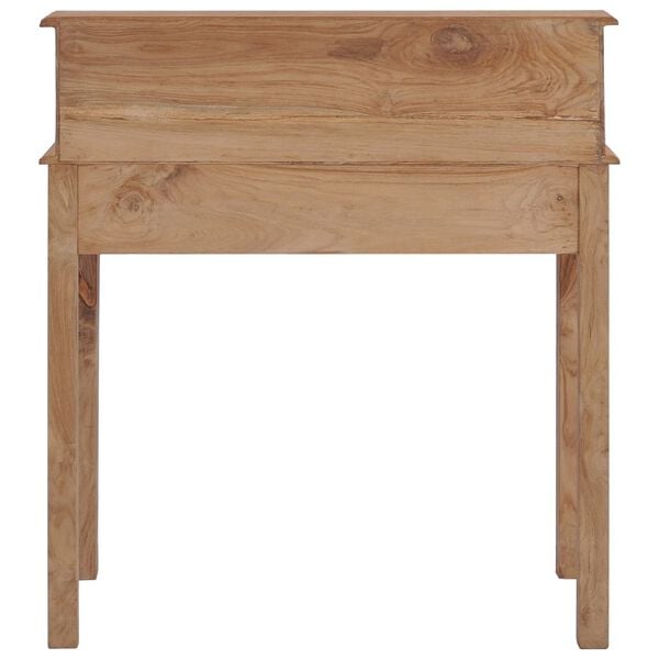 vidaXL Γραφείο 90 x 50 x 100 εκ. από Μασίφ Ξύλο Teak