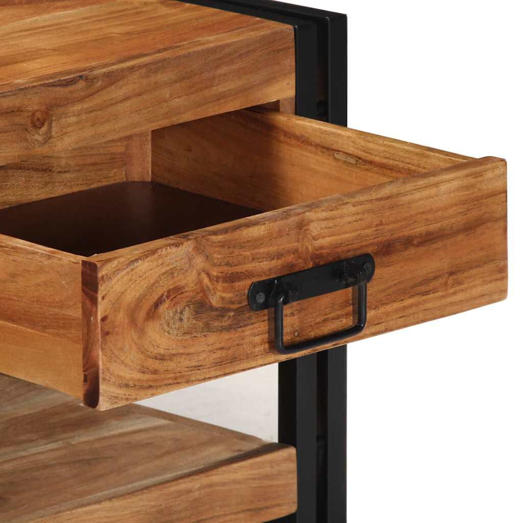vidaXL Τραπεζάκι σαλονιού 90x50x38 cm μασίφ ξύλο ακακίας