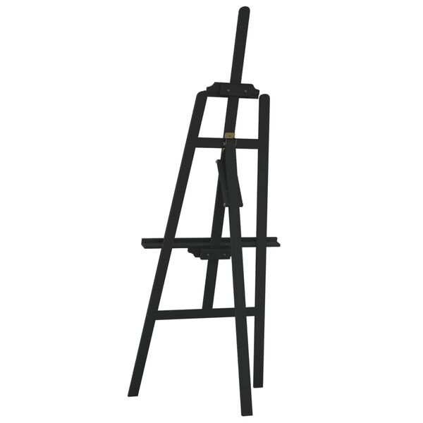vidaXL Καβαλέτο Επιδαπέδιο Μαύρο 53,5x95x127 εκ. από Μασίφ Ξύλο Πεύκου