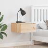 vidaXL Κομοδίνο με συρτάρι Καφέ 37 x 35 x 18.5 εκ Μασίφ ξύλο πεύκου
