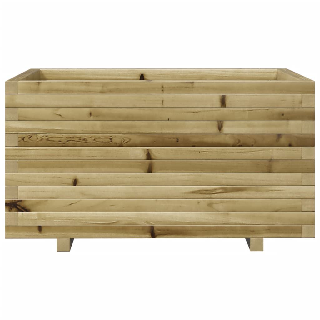 vidaXL Ζαρντινιέρα Κήπου 90x60x49,5 εκ. από Εμποτισμένο Ξύλο Πεύκου