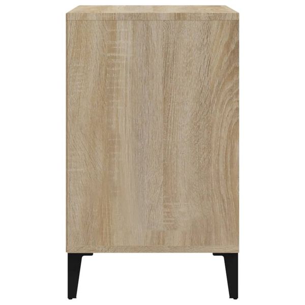 vidaXL Παπουτσοθήκη Sonoma Δρυς 102x36x60 εκ. από Επεξεργασμένο Ξύλο