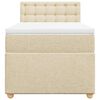 vidaXL &Kappa;&rho;&epsilon;&beta;ά&tau;&iota; Boxspring &mu;&epsilon; &Sigma;&tau;&rho;ώ&mu;&alpha; &Kappa;&rho;&epsilon;&mu; 80 x 200 &epsilon;&kappa;. &Upsilon;&phi;&alpha;&sigma;&mu;ά&tau;&iota;&nu;&omicron;