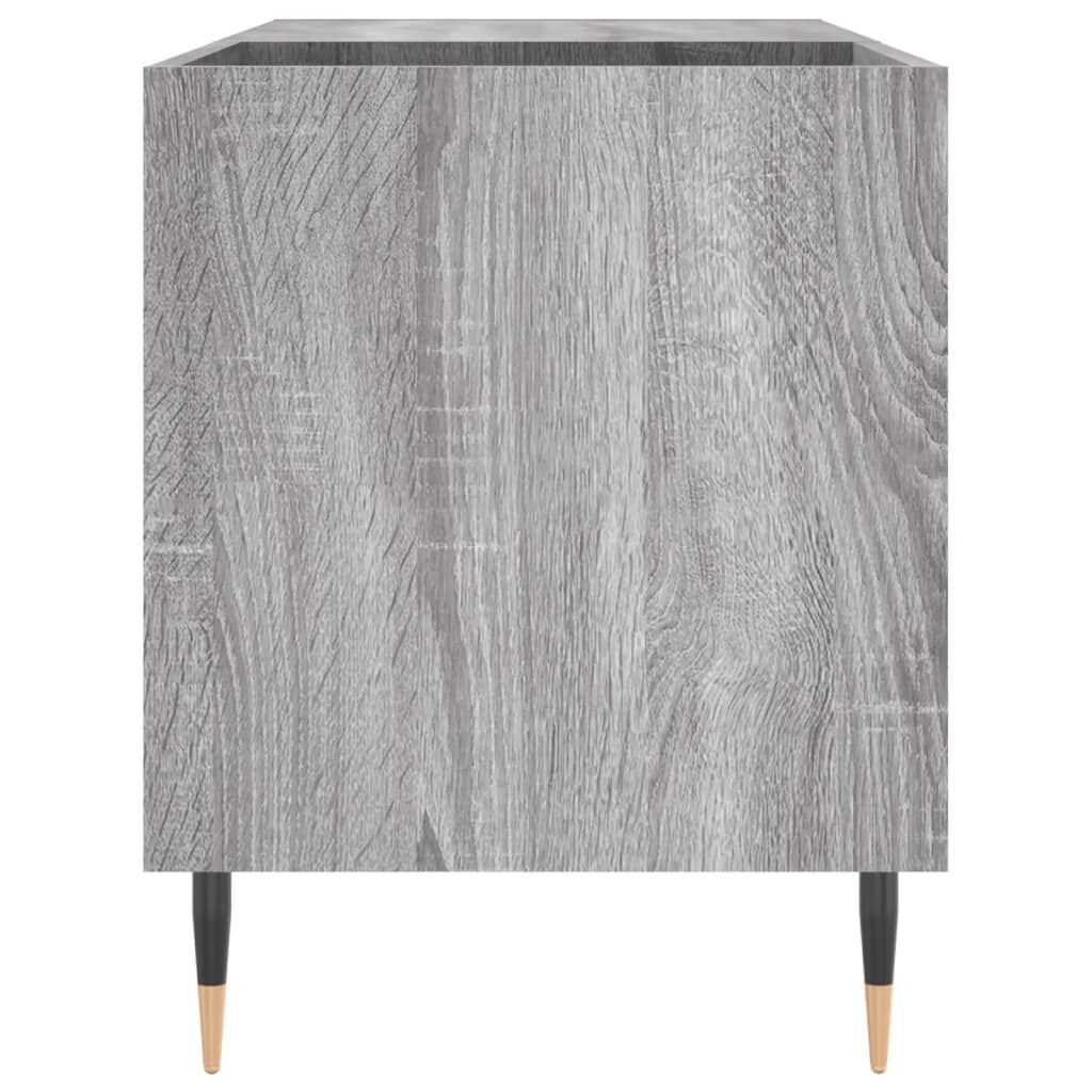 vidaXL Δισκοθήκη Γκρι Sonoma 85 x 38 x 48 εκ. από Επεξεργασμένο Ξύλο