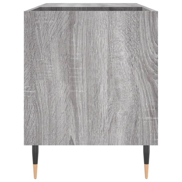 vidaXL Δισκοθήκη Γκρι Sonoma 85 x 38 x 48 εκ. από Επεξεργασμένο Ξύλο