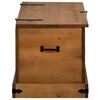 vidaXL Σεντούκι αποθήκευσης HALDEN 91x48x47 cm Ξύλο μασίφ πεύκο