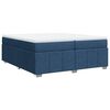 vidaXL &Kappa;&rho;&epsilon;&beta;ά&tau;&iota; Boxspring &mu;&epsilon; &Sigma;&tau;&rho;ώ&mu;&alpha; &Mu;&pi;&lambda;&epsilon; 200x200 &epsilon;&kappa;. &Upsilon;&phi;&alpha;&sigma;&mu;ά&tau;&iota;&nu;&omicron;