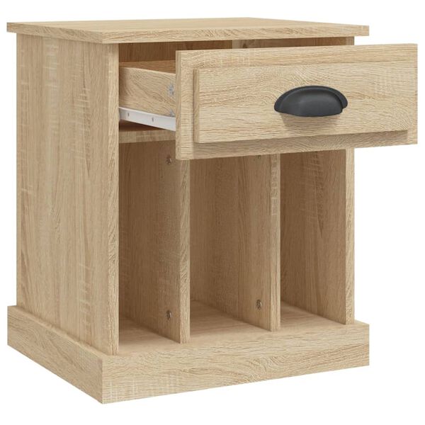 vidaXL Κομοδίνο Sonoma Δρυς 43x36x50 εκ.