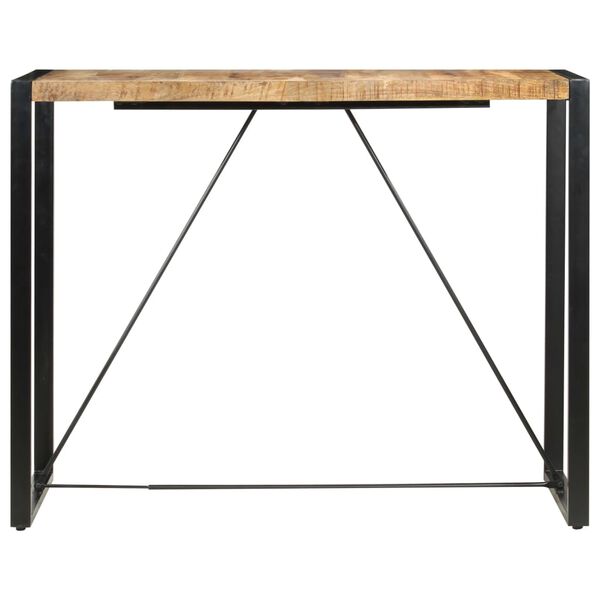 vidaXL Τραπέζι Μπαρ 140 x 70 x 110 εκ. από Μασίφ Ξύλο Μάνγκο